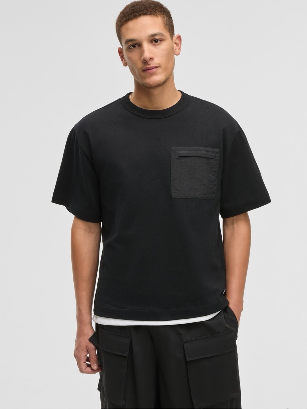 Mode of One Men's Short-Sleeve Relaxed-Fit Shirt NWT